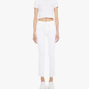 MOTHER Denim The Mid Rise Dazzler Ankle Size 30